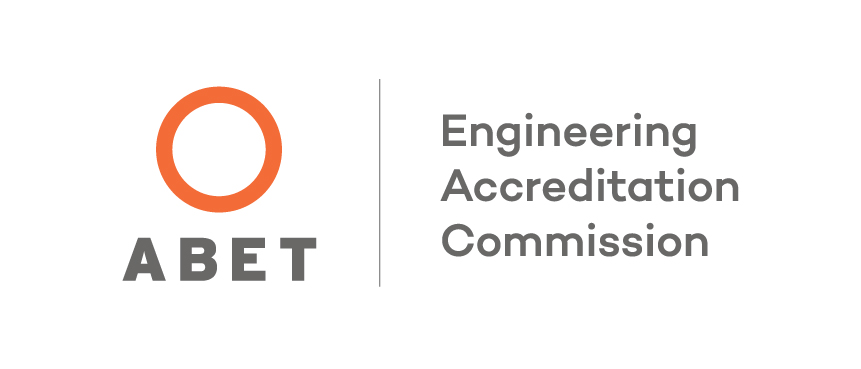 ABET logo with an orange circle and the text 'Engineering Accreditation Commission